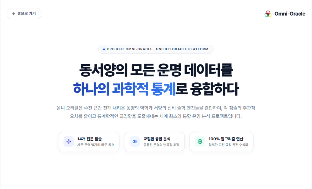 OmniOracle (옴니오라클)